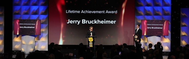 24th Annual Awards  Jerry Bruckheimer accepts VES Lifetime Achievement Award