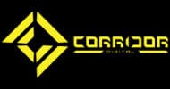 Corridor Digital logo. A digital looking diamond