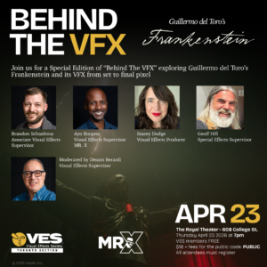 VES TO - BHTVFX: FRANKENSTEIN April 23