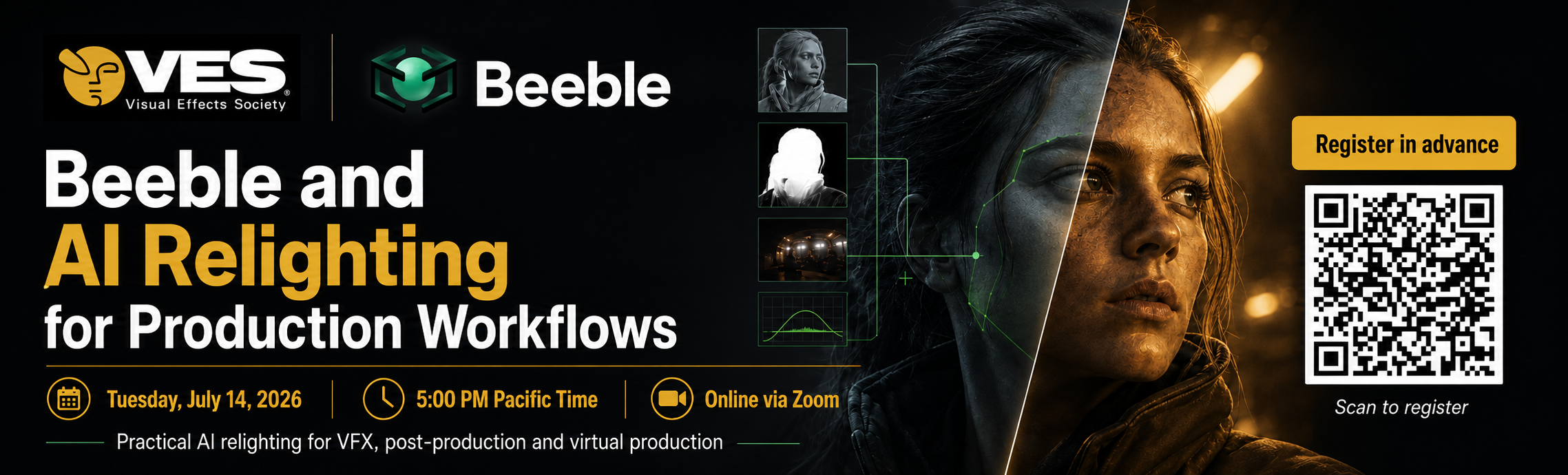Register for VES Beeble AI Relighting